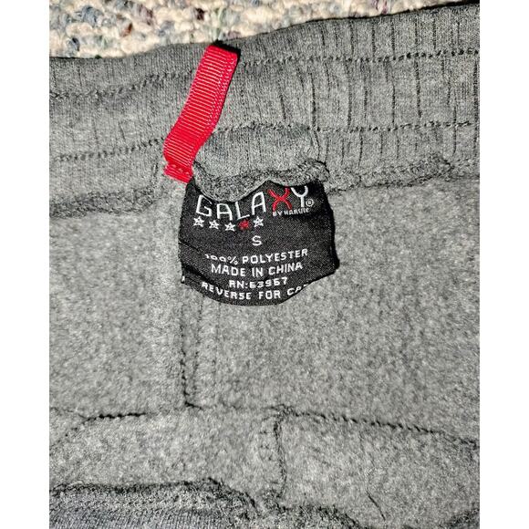 Galaxy by Harvic Mens Stretch Twill Jogger Sz Small Heather Gray Sm Sweat Pants - Picture 9 of 15